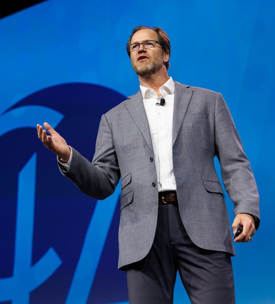Chris Pronger on Stage
