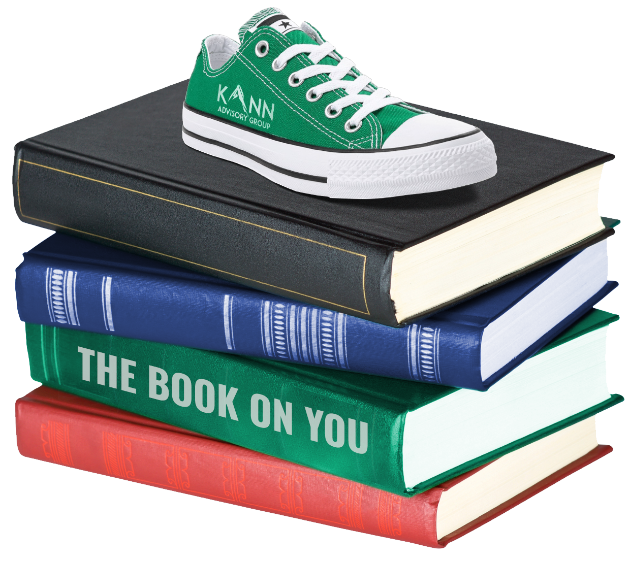 The Book on You with Green Shoe