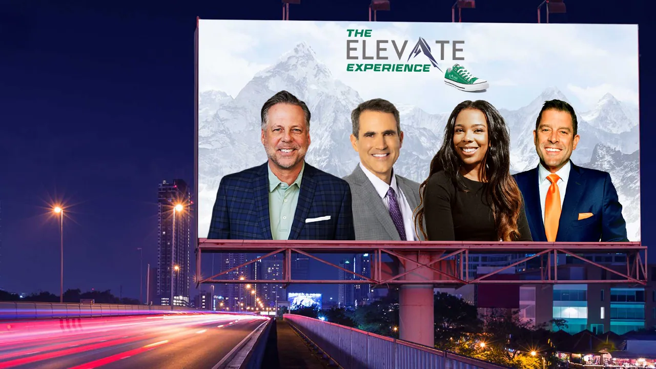Billboard with the Kann Advisory Group team