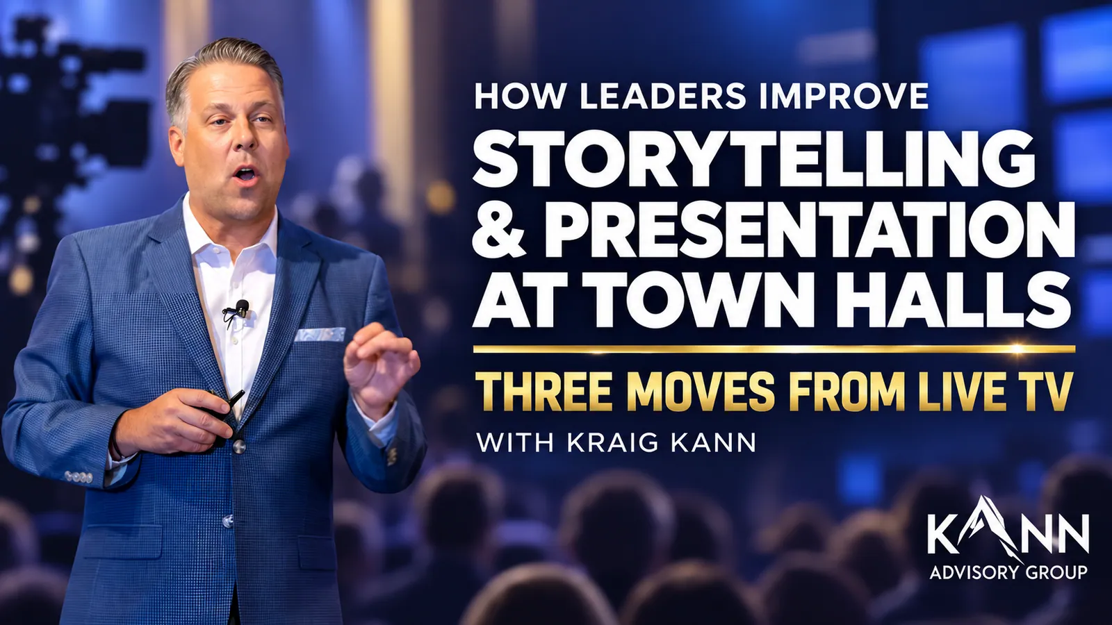 Storytelling and presentation at town halls